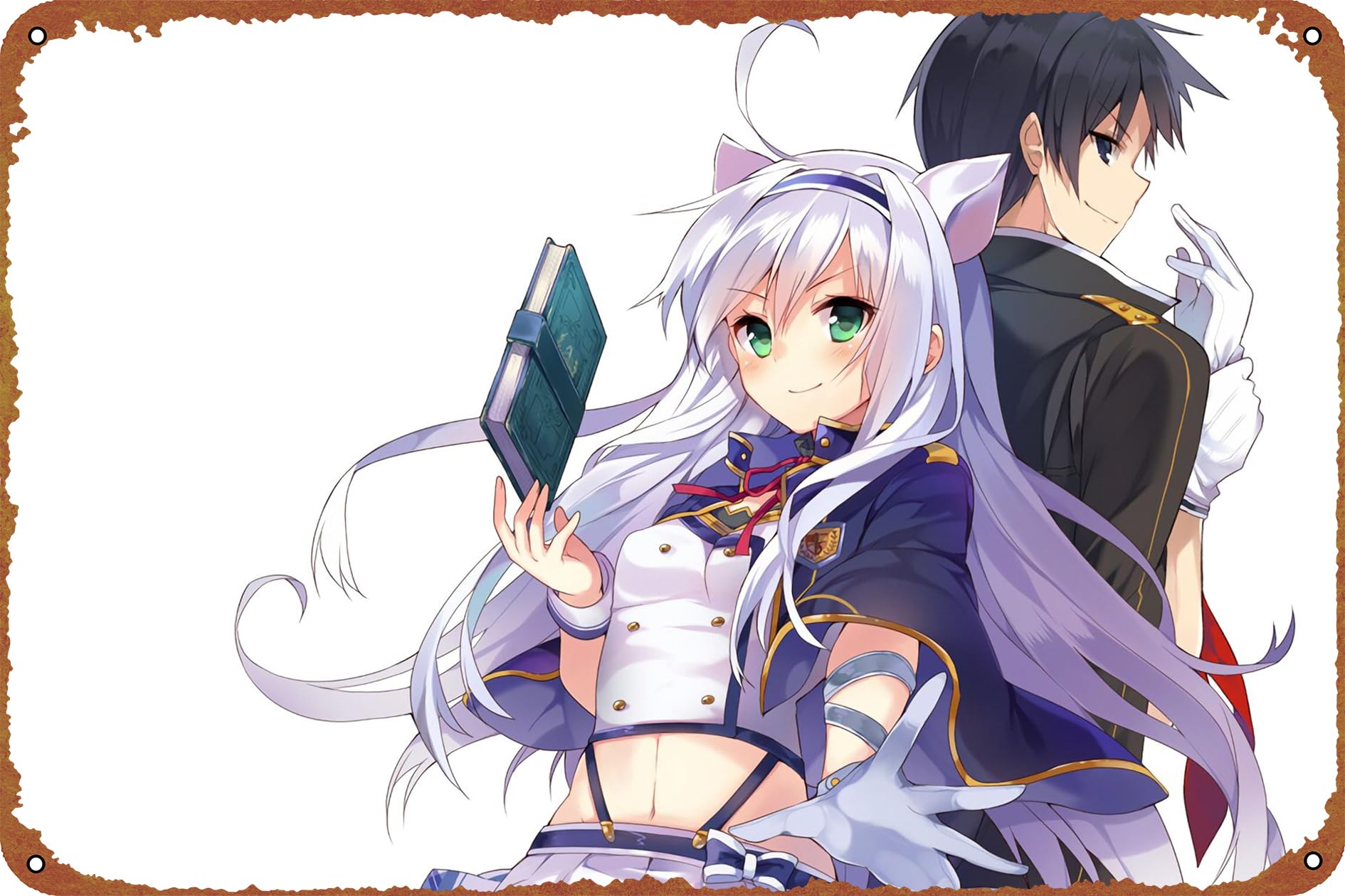 Amazon.com: Rokudenashi Majutsu Koushi To Akashic Records - Póster